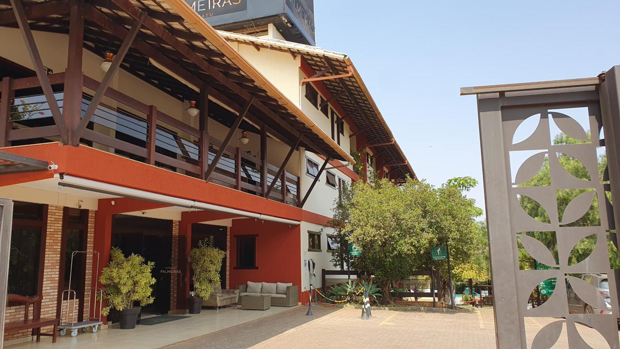 Hotel Das Palmeiras Paracatu Kültér fotó